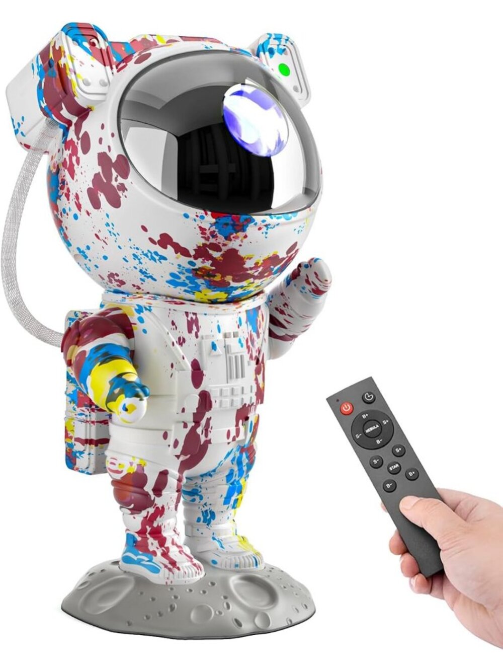 Galaxy Star Projector Night Light - Remote Control Nebula Lamp for Kids Room